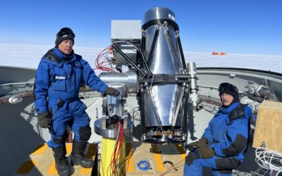 Deux astronomes algériens en Antarctique