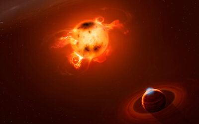 Une très jeune exoplanète